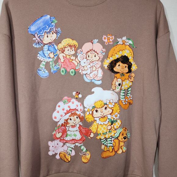 Strawberry shortcake pink sweatshirt women's size XS - Picture 2 of 6